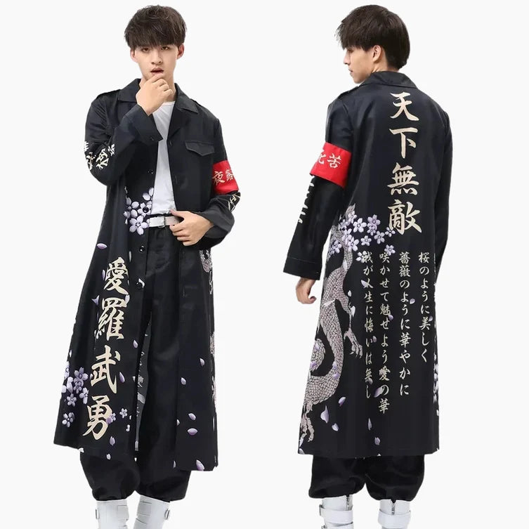 Cosplay Kimono 'Dragón Negro'