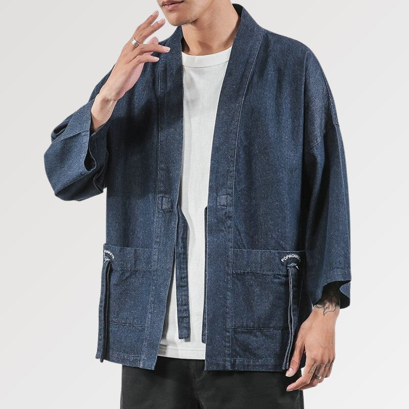 chaqueta vaquera kimono