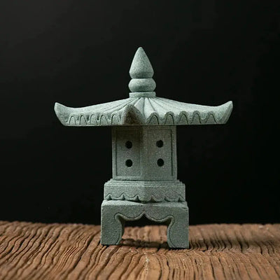Farol japonés de piedra