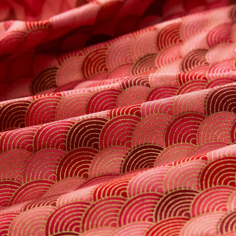 Furoshiki 'Akai Nami' - Ropa Japonesa