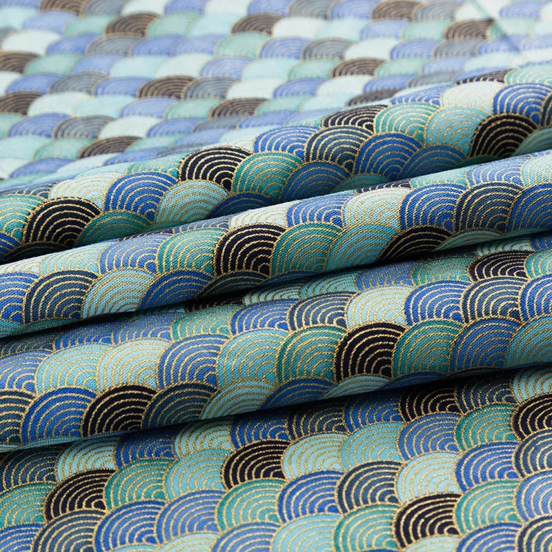 Furoshiki 'Aoi Nami' - Ropa Japonesa