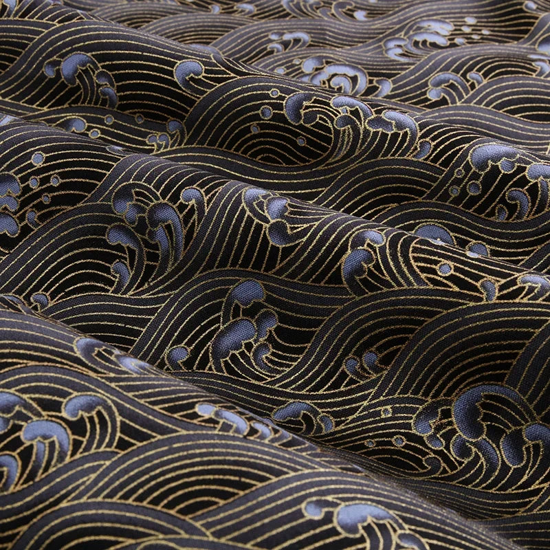 Furoshiki 'Kuro Nami' - Ropa Japonesa