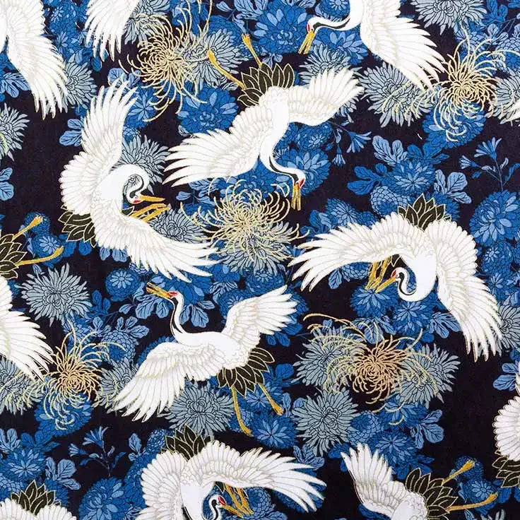 Furoshiki 'Tsuru Hana' - Ropa Japonesa