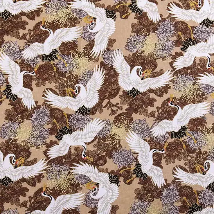 Furoshiki 'Tsuru Kogane' - Ropa Japonesa