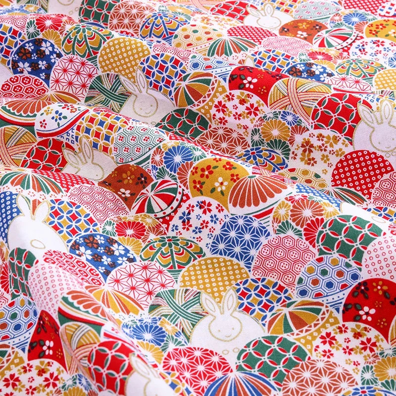 Furoshiki 'Usagi Matsuri' - Ropa Japonesa