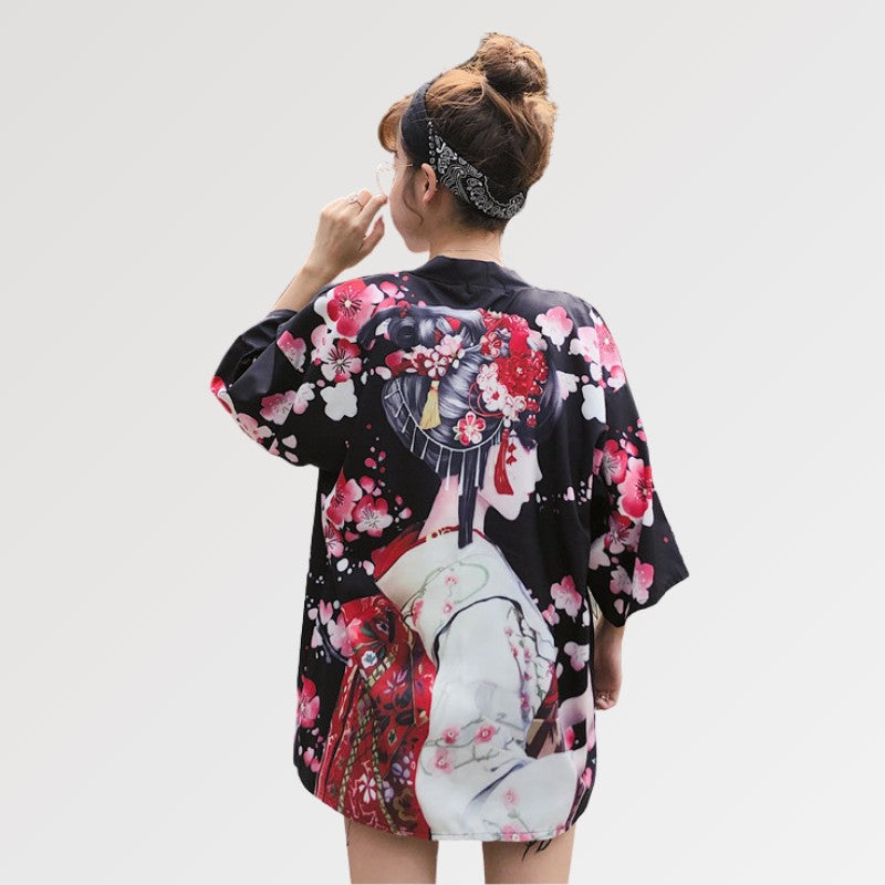 Chaleco Kimono Geisha 'Sakura x Geiko'