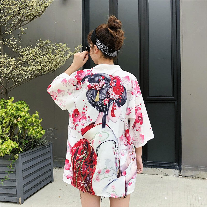 Chaleco Kimono Geisha 'Sakura x Geiko'