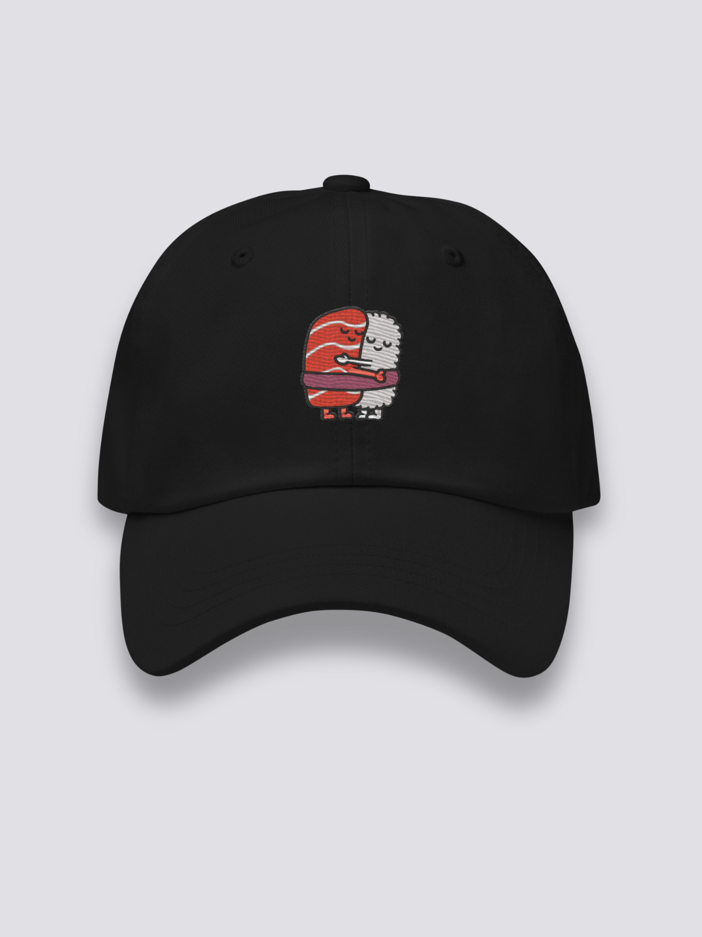 Gorra Arroz Salmón Negro - Ropa Japonesa