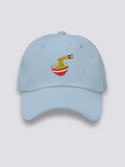 Gorra Bol de Ramen Azul Claro - Ropa Japonesa