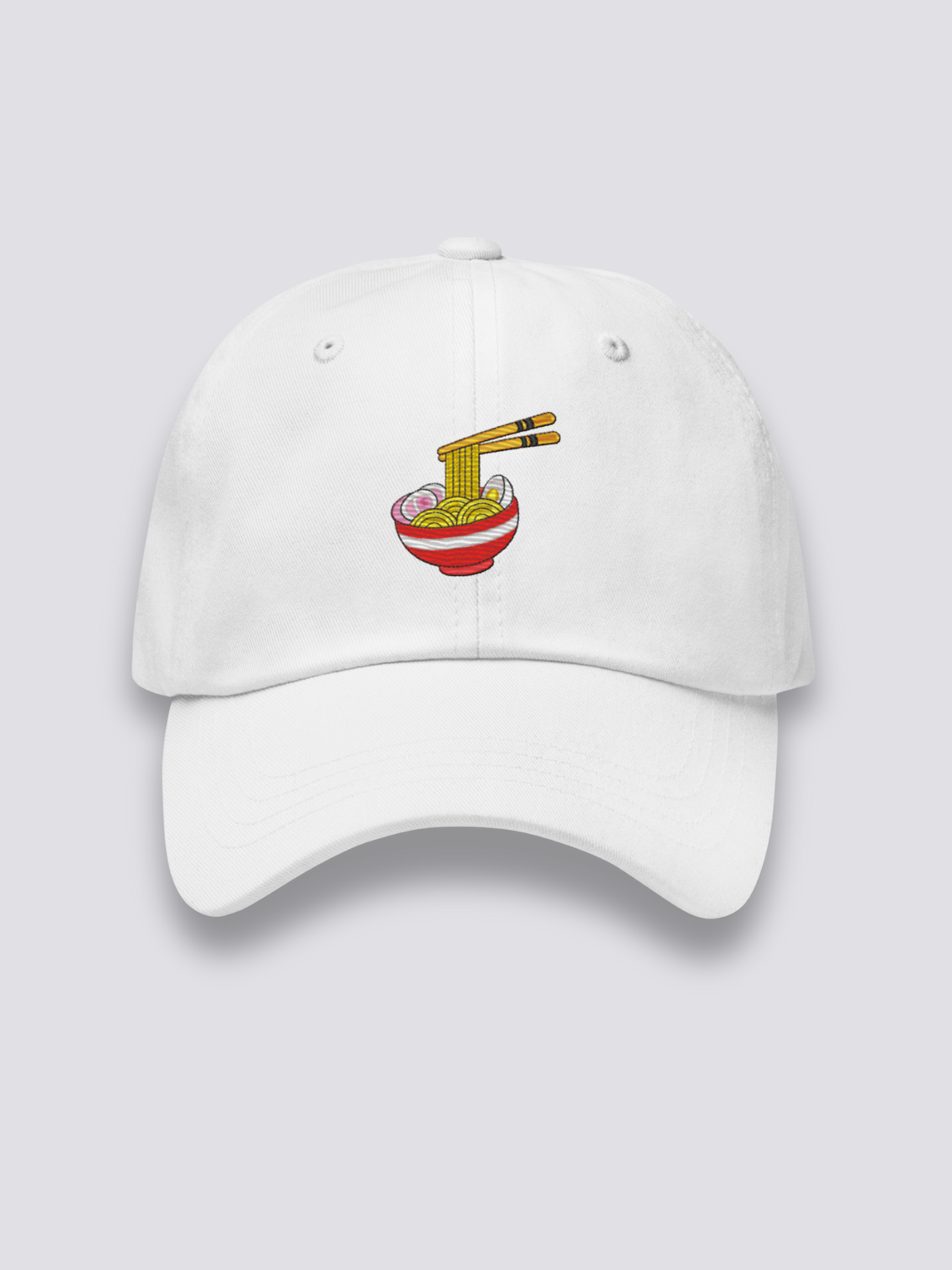 Gorra Bol de Ramen Blanco - Ropa Japonesa