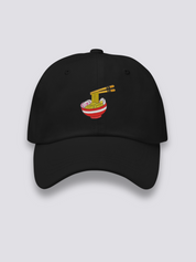 Gorra Bol de Ramen Negro - Ropa Japonesa