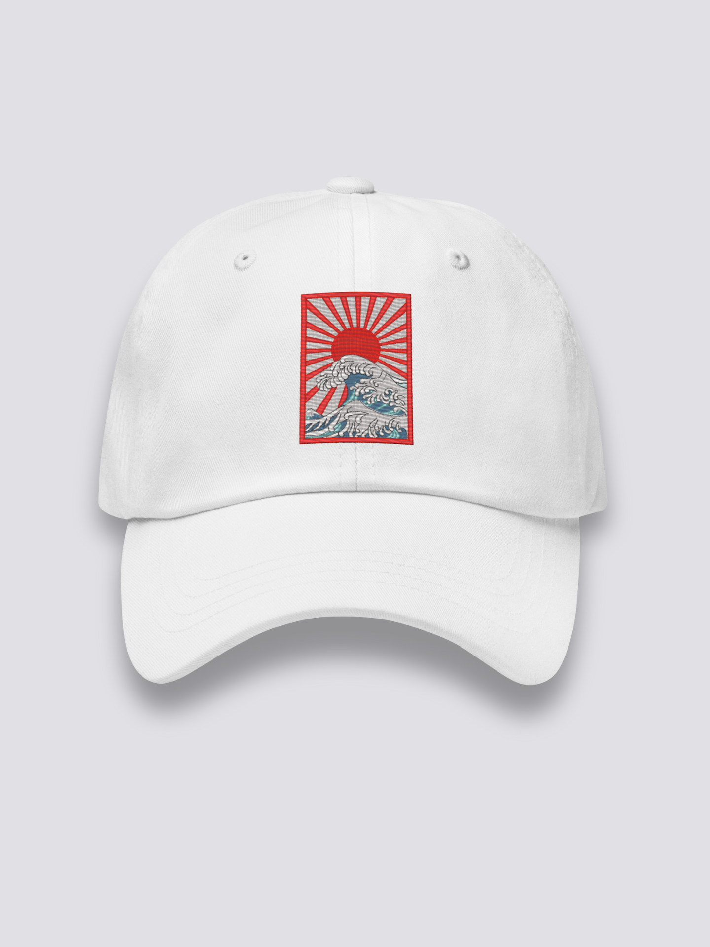 Gorra Hokusai Blanco - Ropa Japonesa
