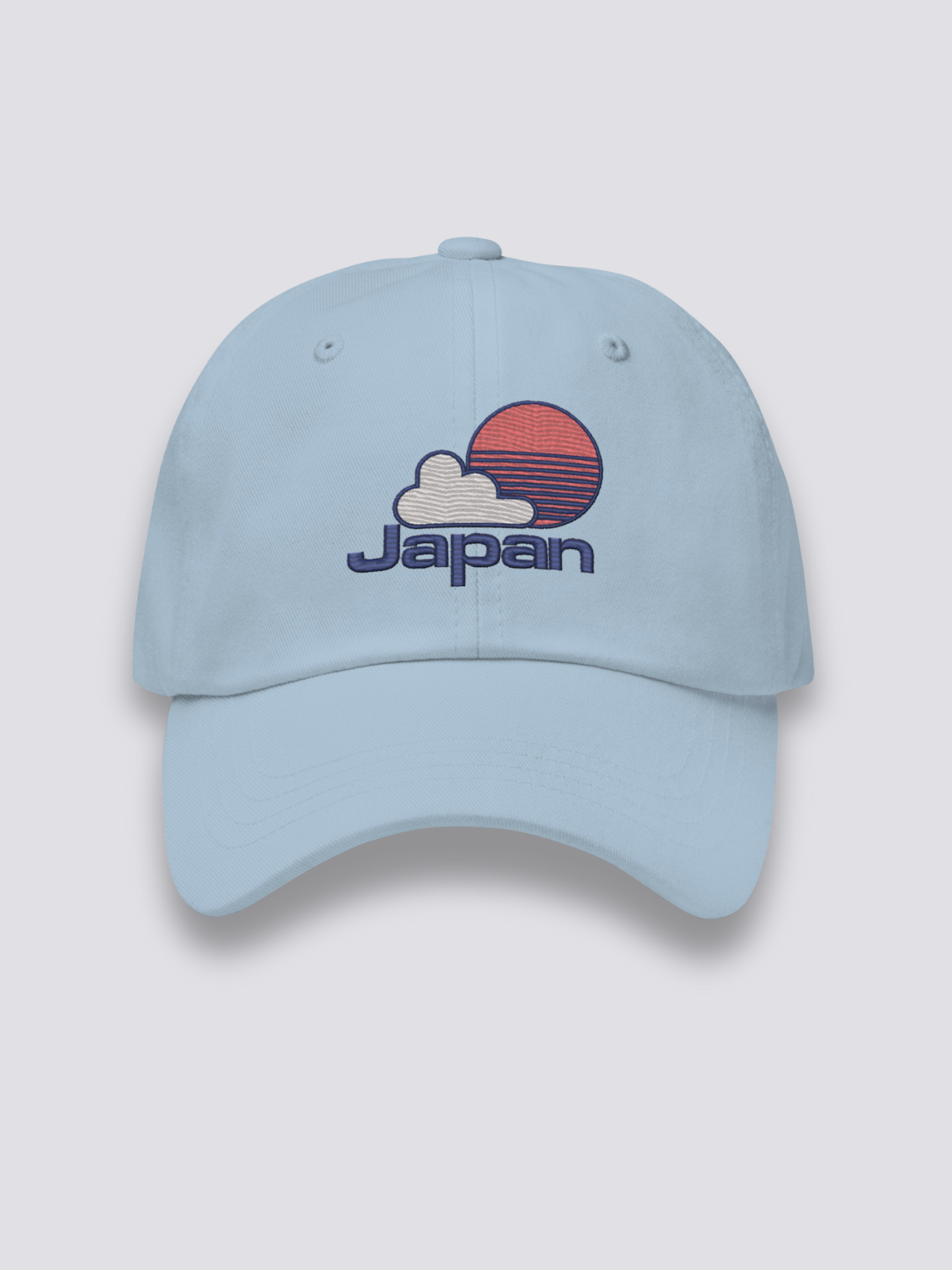 Gorra Japonesa Béisbol Azul Claro - Ropa Japonesa