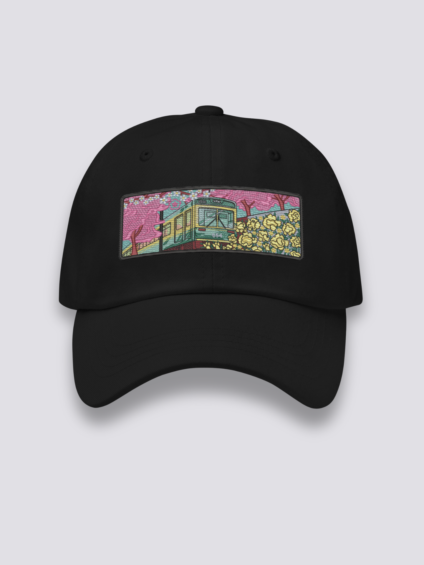 Gorra Japonesa Old School Negro - Ropa Japonesa