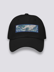 Gorra Kanagawa Negro - Ropa Japonesa