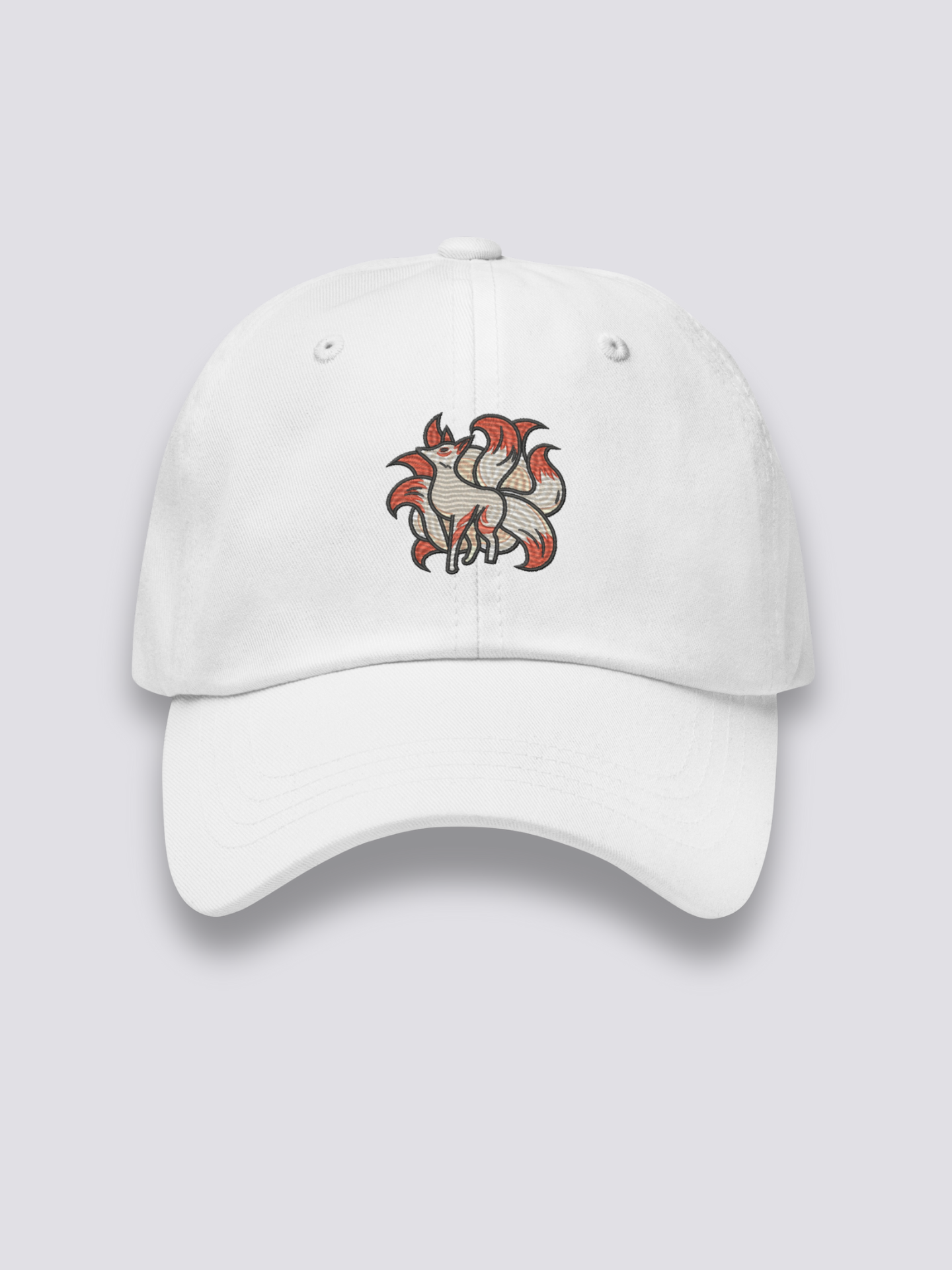 Gorra Kitsune Blanco - Ropa Japonesa