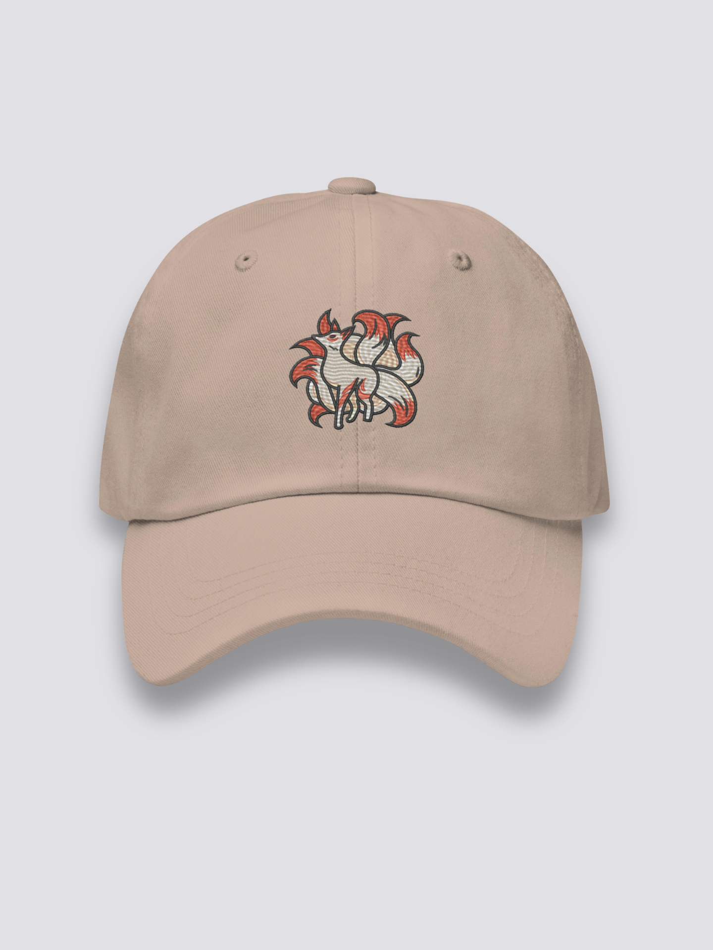 Gorra Kitsune Crema - Ropa Japonesa