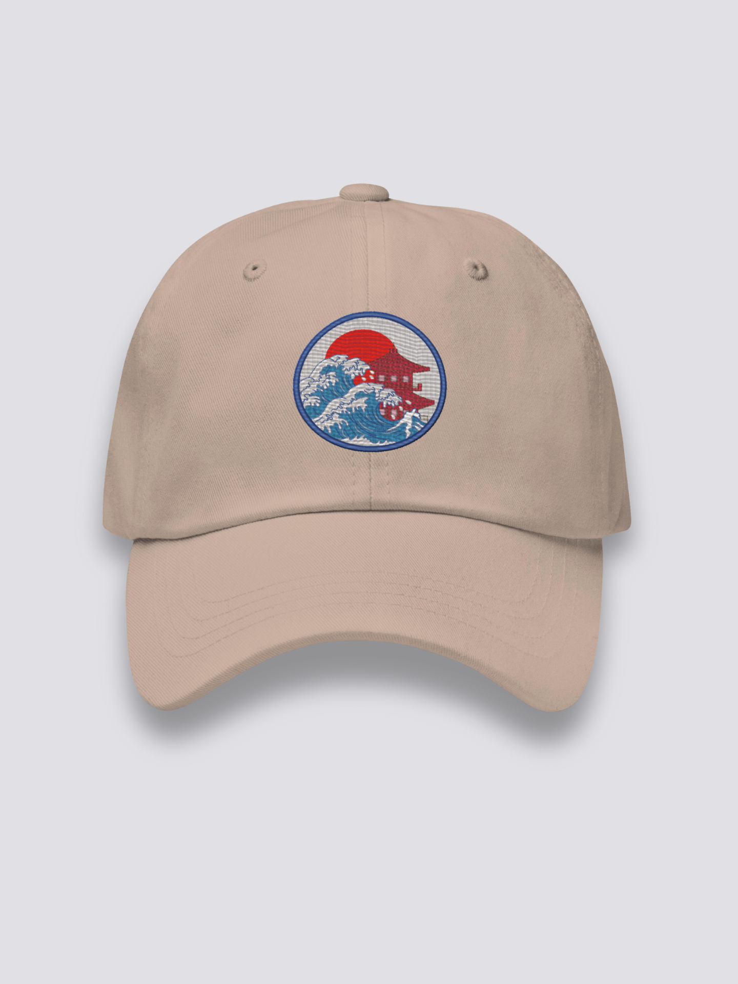 Gorra Logo Japonés Crema - Ropa Japonesa