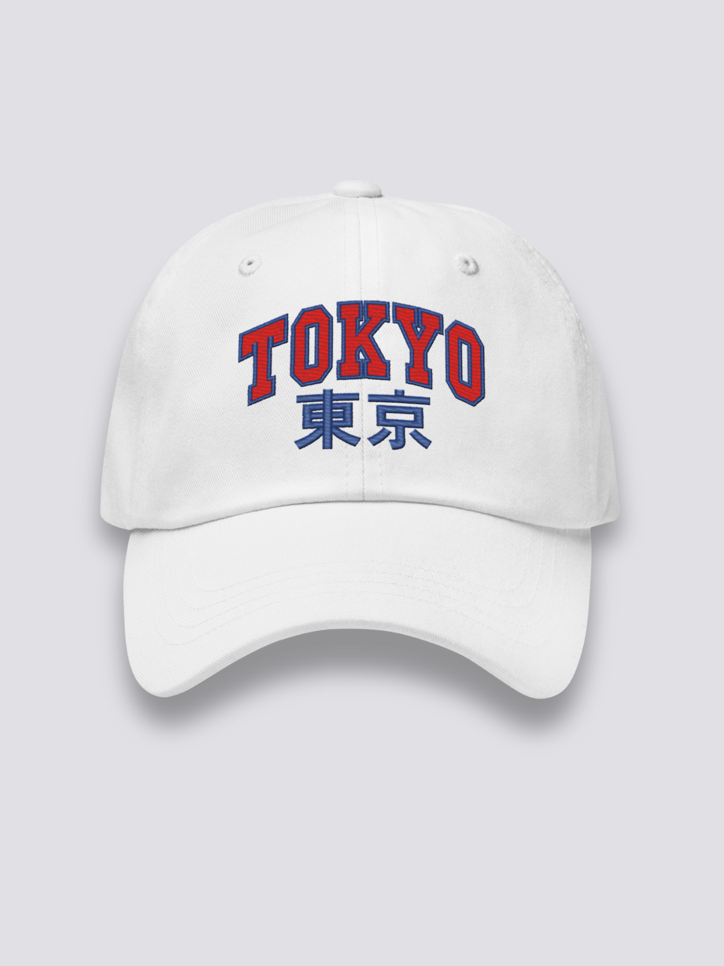 Gorra Logo Tokio Blanco - Ropa Japonesa