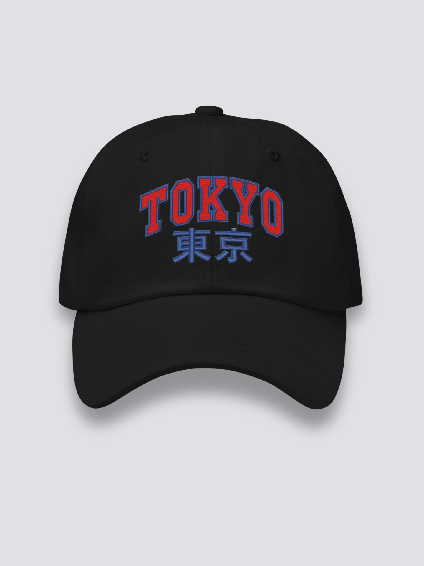 Gorra Logo Tokio Negro - Ropa Japonesa