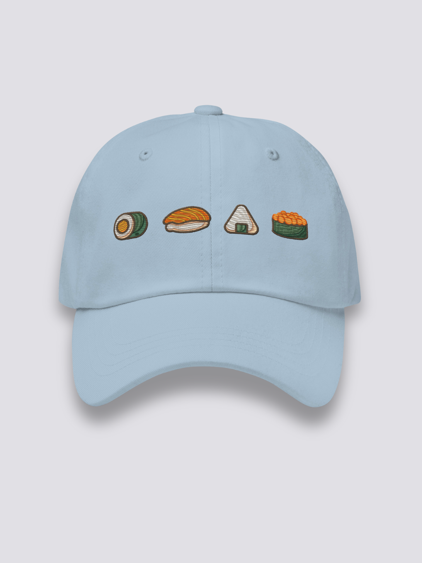 Gorra Maki Nigiri Onigiri Azul Claro - Ropa Japonesa