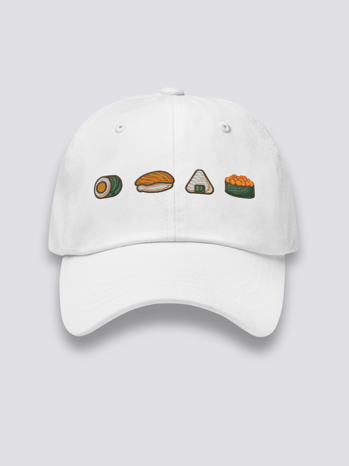 Gorra Maki Nigiri Onigiri Blanco - Ropa Japonesa