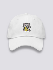 Gorra Maneki Neko Blanco - Ropa Japonesa