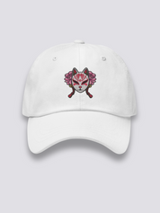 Gorra Máscara Kitsune Blanco - Ropa Japonesa