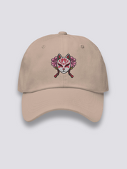 Gorra Máscara Kitsune Crema - Ropa Japonesa