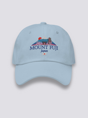 Gorra Monte Fuji Azul Claro - Ropa Japonesa