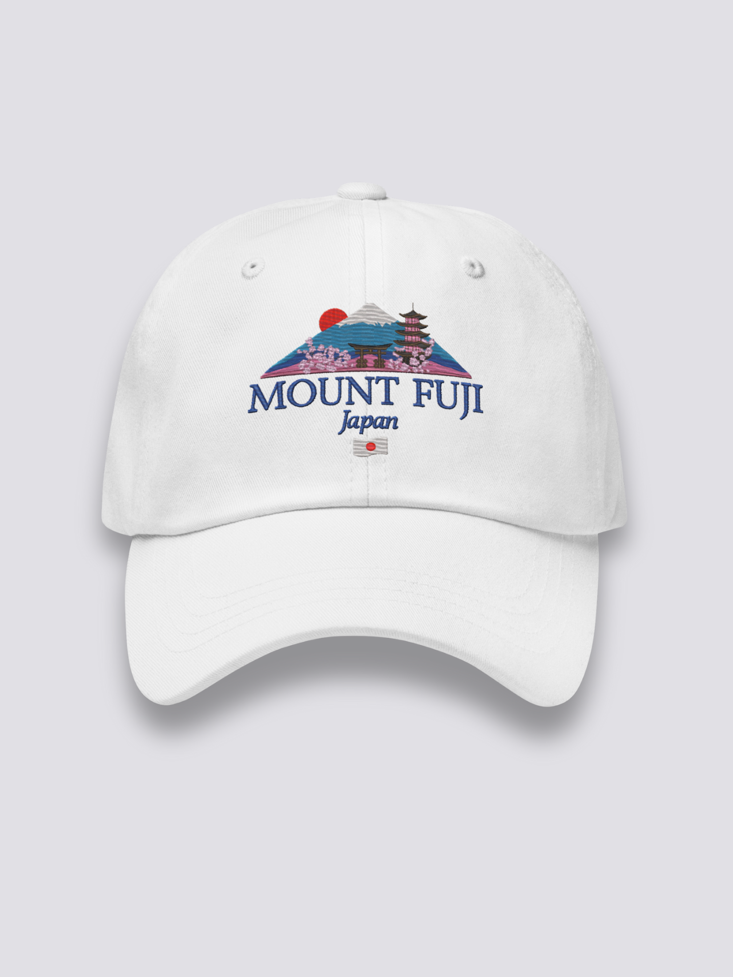 Gorra Monte Fuji Blanco - Ropa Japonesa