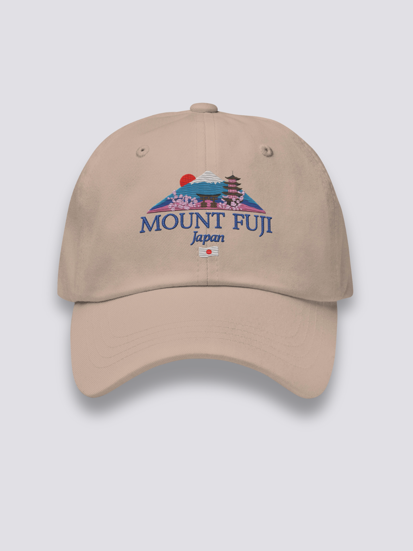 Gorra Monte Fuji Crema - Ropa Japonesa