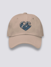 Gorra Olas Japonesas Crema - Ropa Japonesa