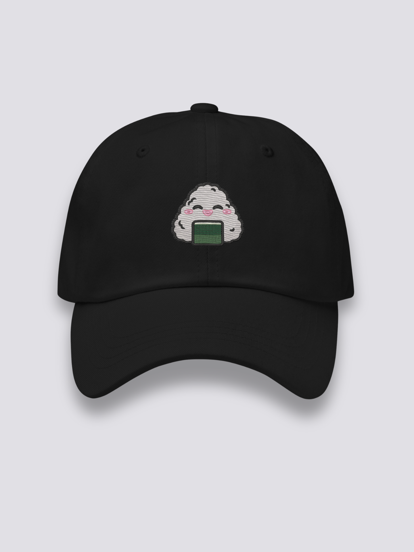 Gorra Onigiri Negro - Ropa Japonesa