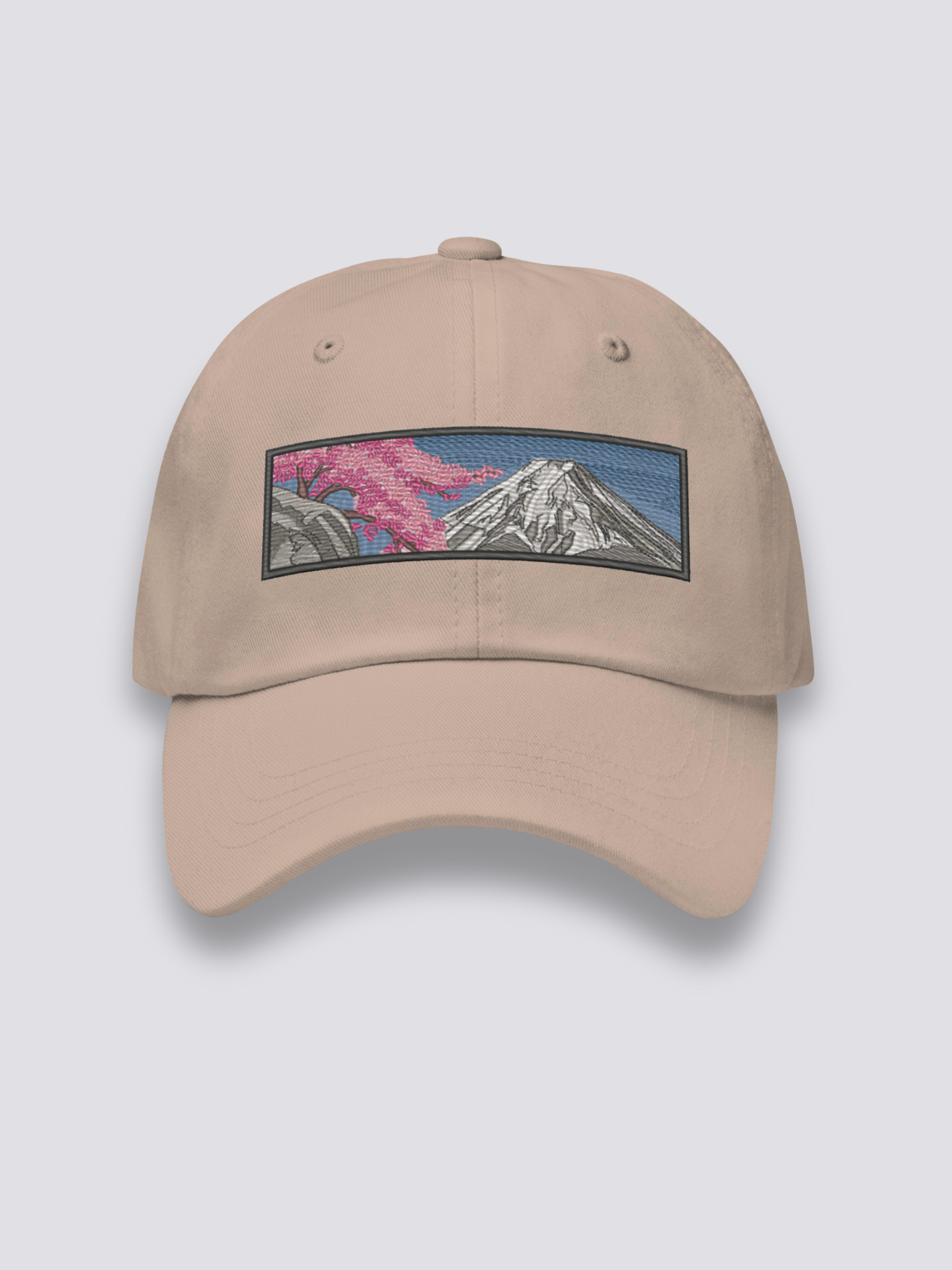 Gorra Paisaje Japonés Crema - Ropa Japonesa