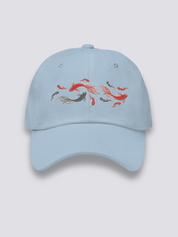 Gorra Pez Japonés Azul Claro - Ropa Japonesa