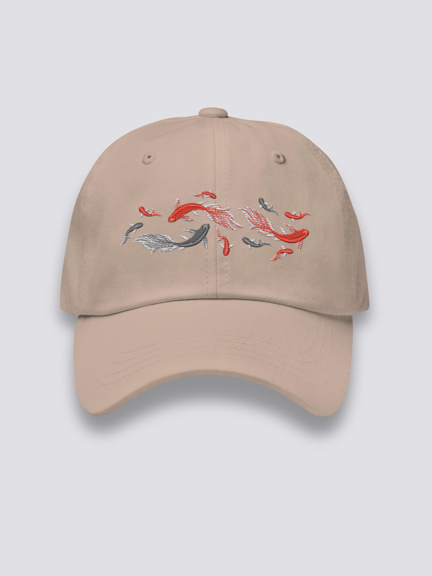 Gorra Pez Japonés Crema - Ropa Japonesa