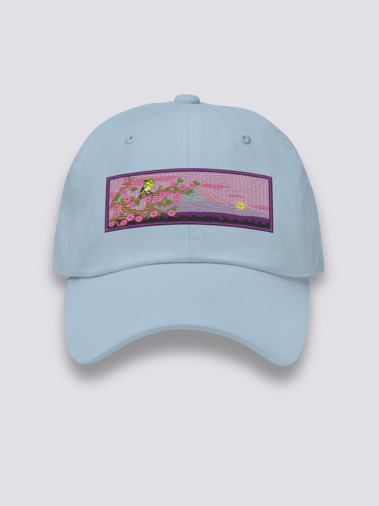 Gorra Primavera Japonesa Azul Claro - Ropa Japonesa
