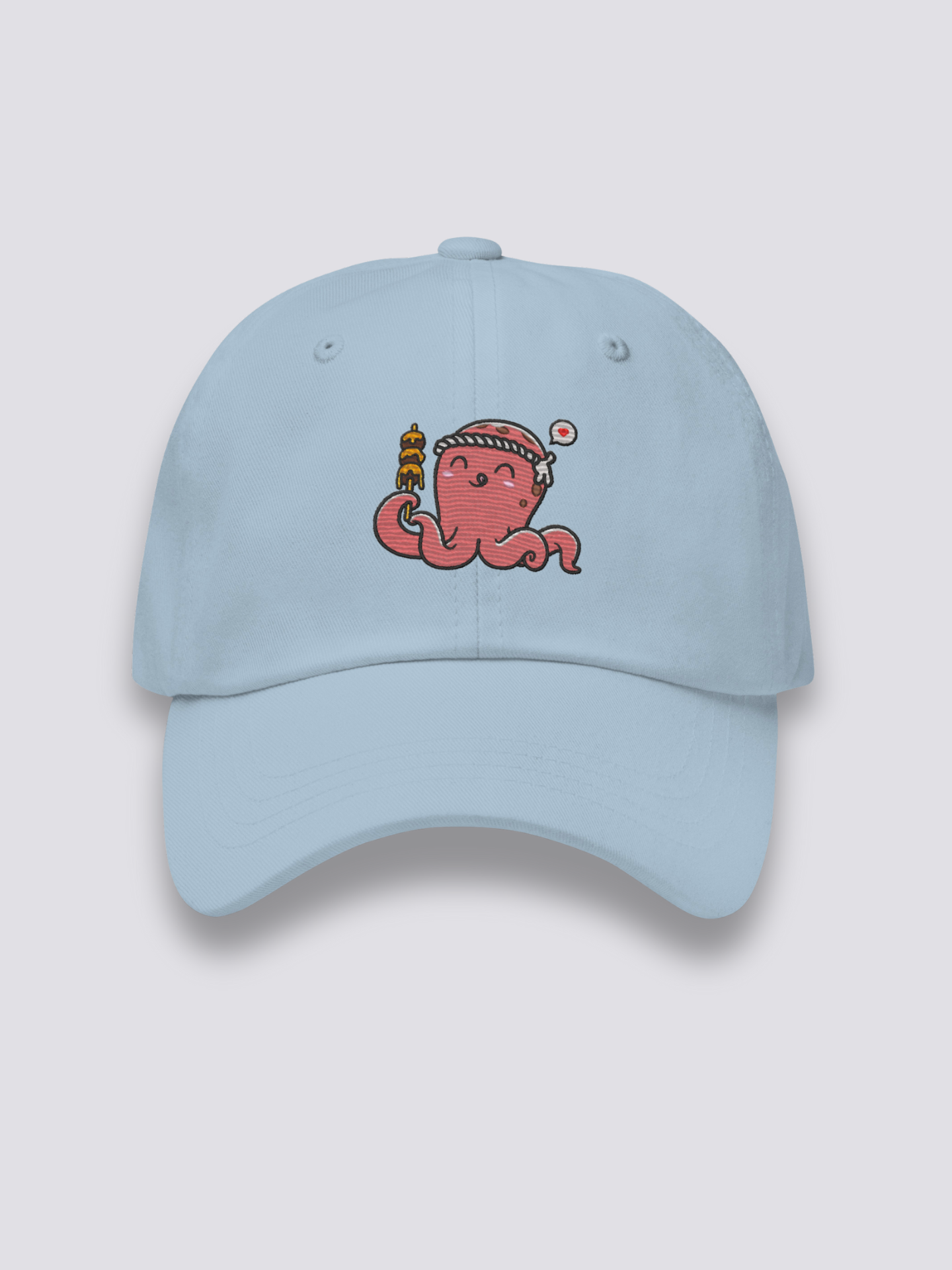Gorra Pulpo Azul Claro - Ropa Japonesa