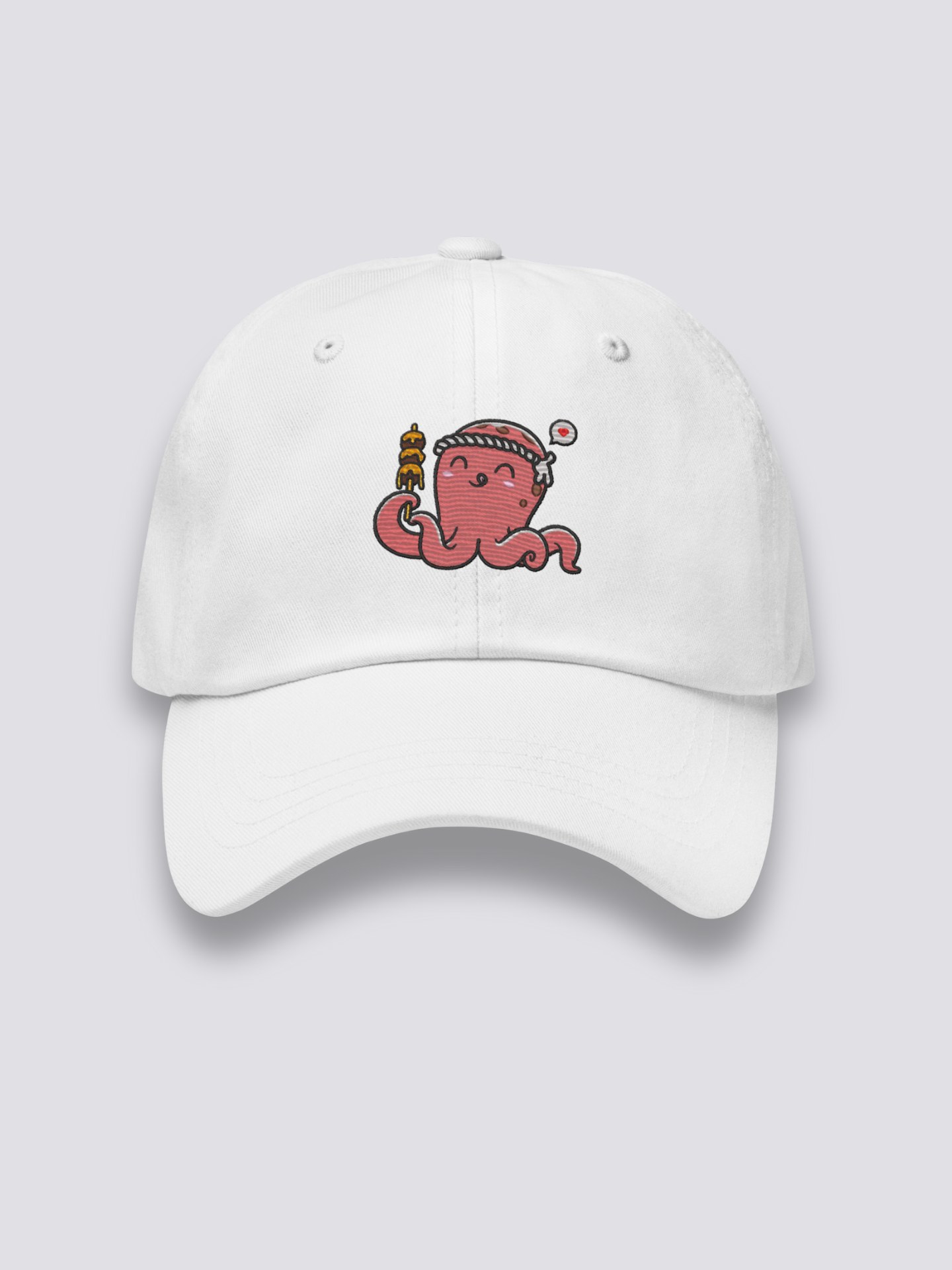 Gorra Pulpo Blanco - Ropa Japonesa