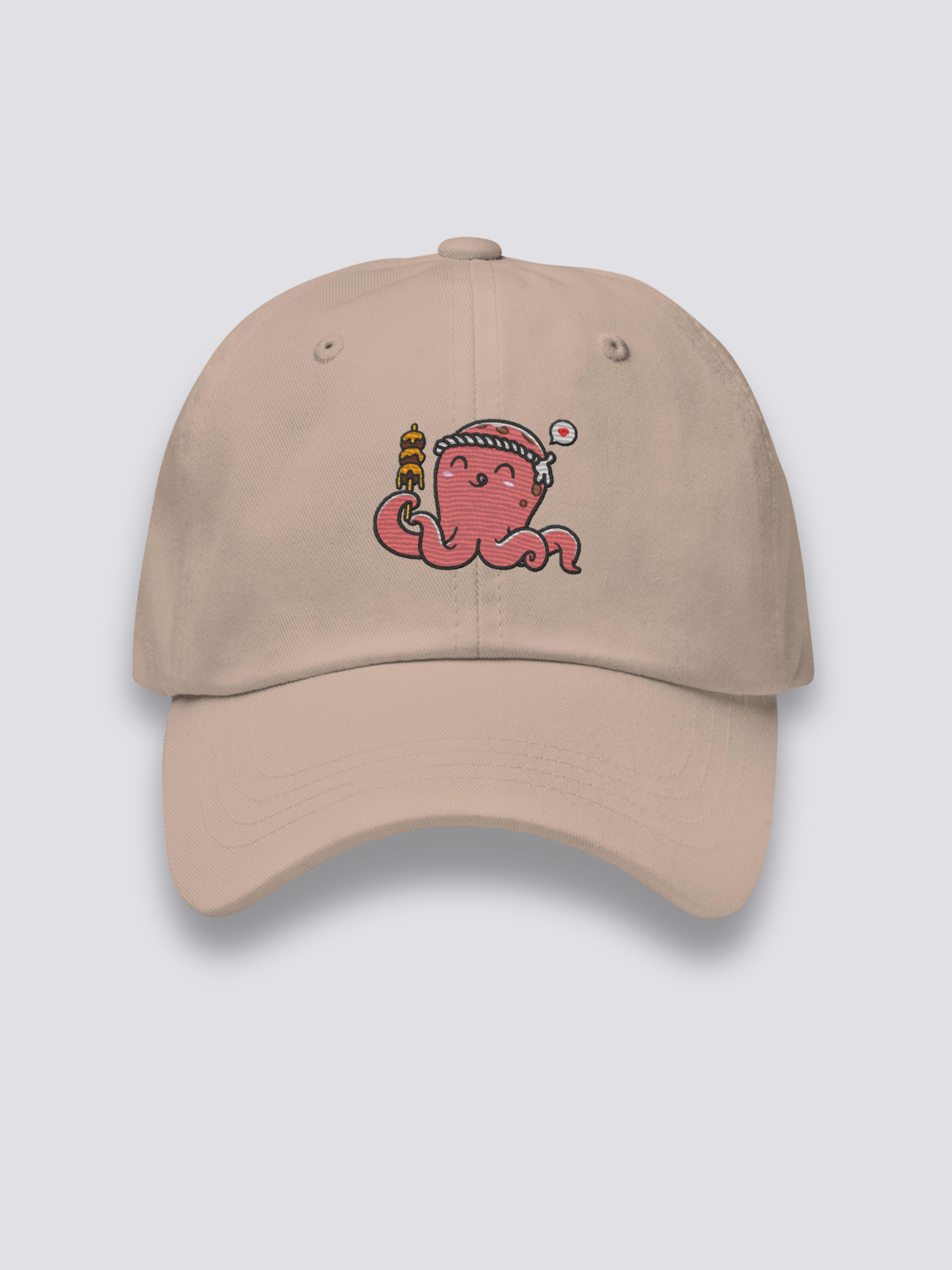 Gorra Pulpo Crema - Ropa Japonesa