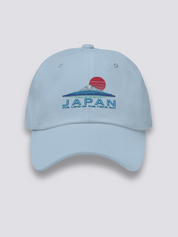 Gorra Rising Sun Azul Claro - Ropa Japonesa
