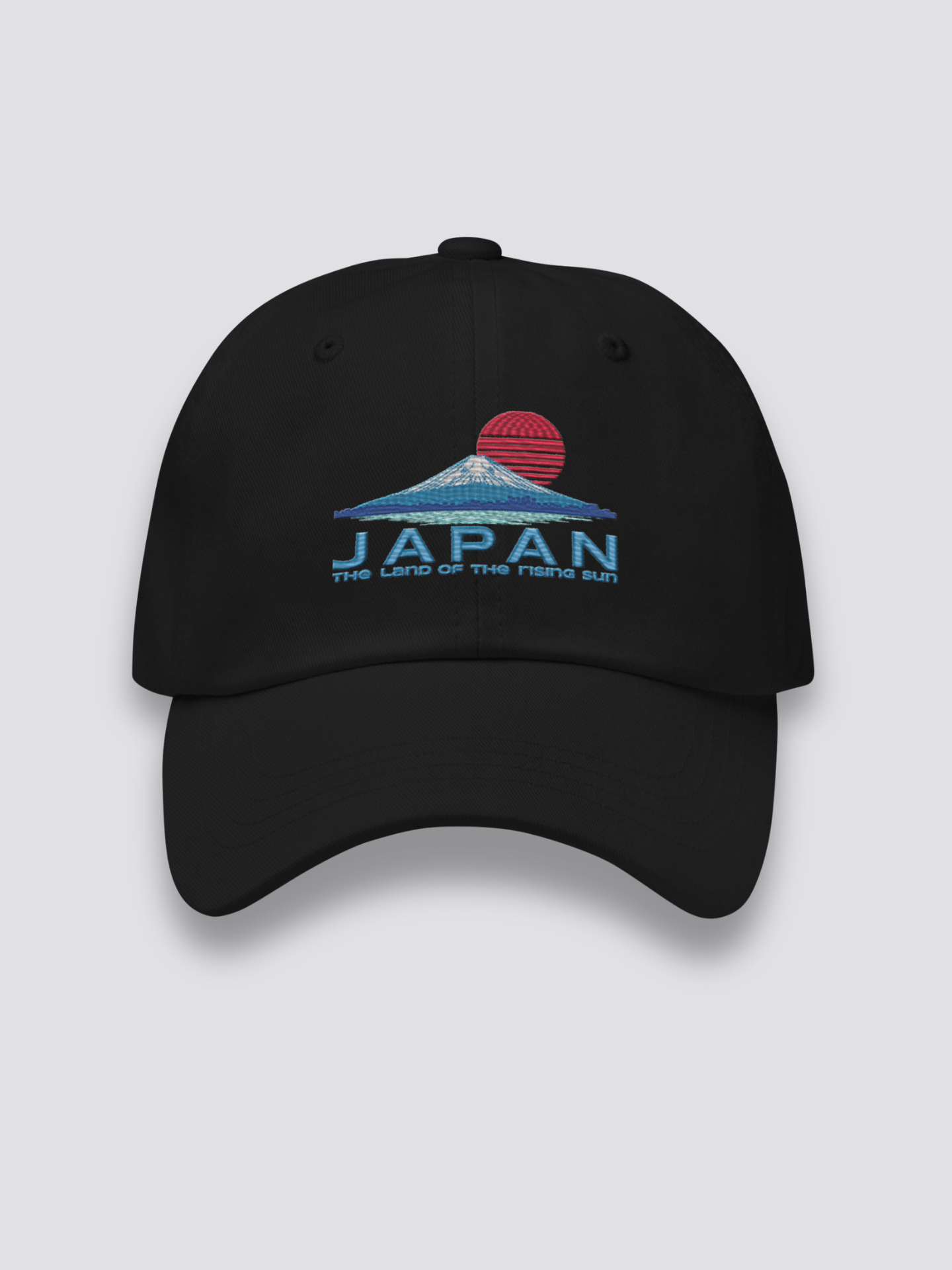 Gorra Rising Sun Negro - Ropa Japonesa