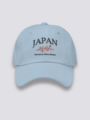 Gorra Sakura Azul Claro - Ropa Japonesa