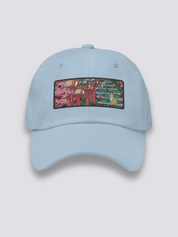 Gorra Templo Japonés Azul Claro - Ropa Japonesa
