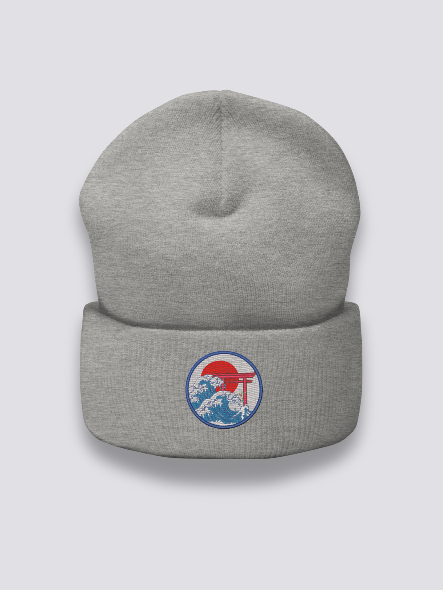 Gorro Estilo Japonés - スタイル Gris Jaspeado - Ropa Japonesa