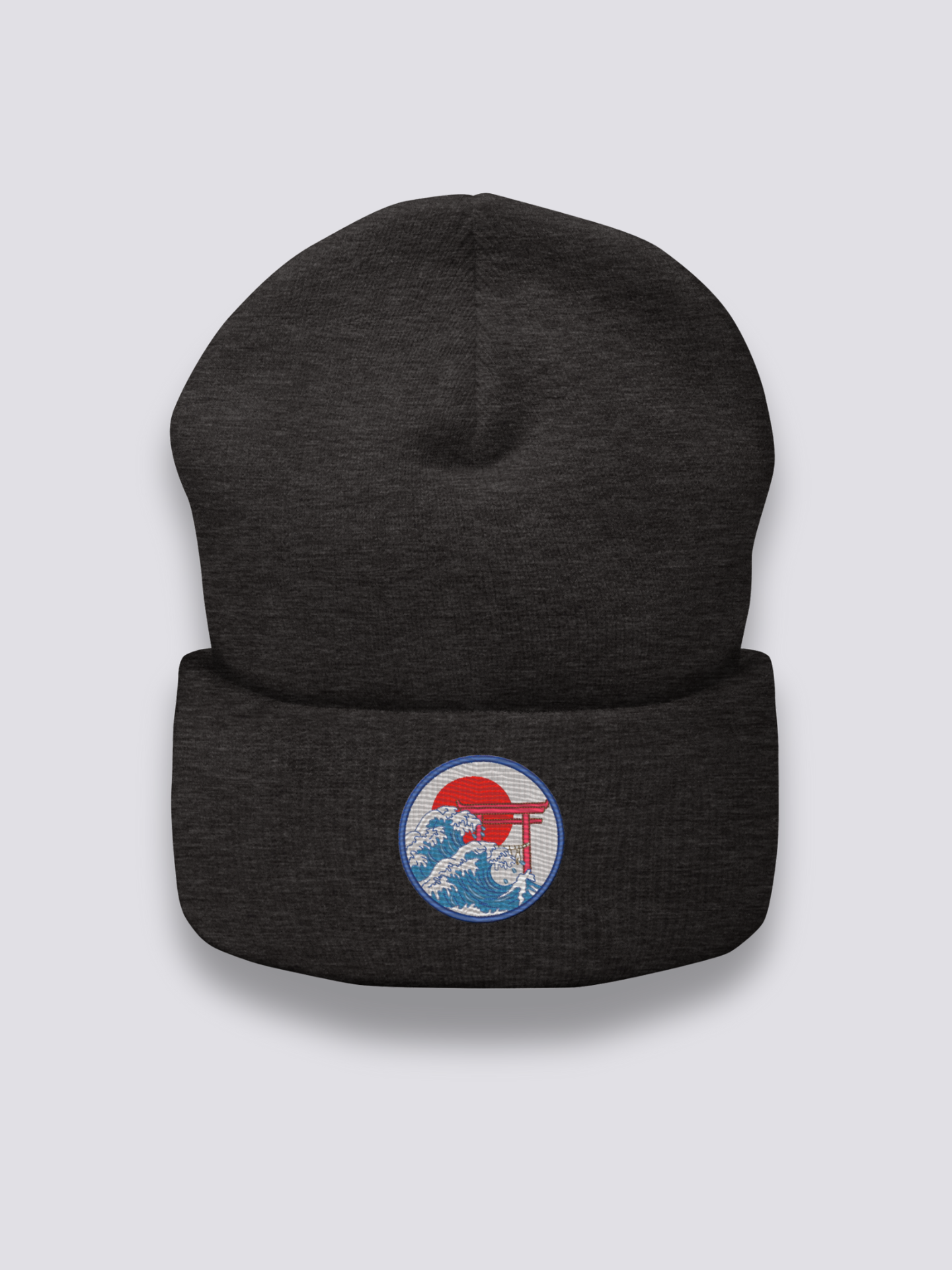 Gorro Estilo Japonés - スタイル Gris Oscuro - Ropa Japonesa