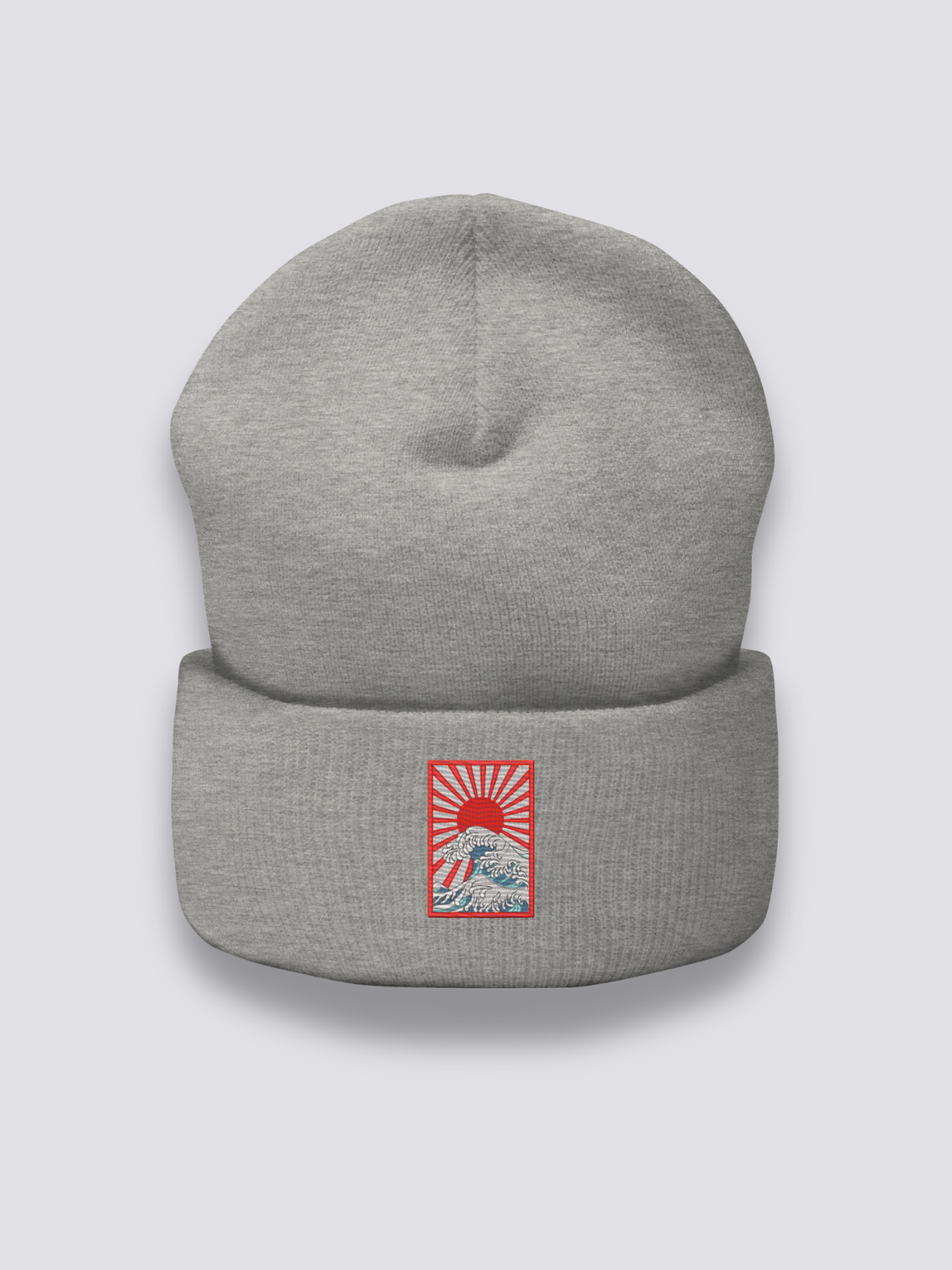 Gorro Hokusai - 北斎 Gris Jaspeado - Ropa Japonesa
