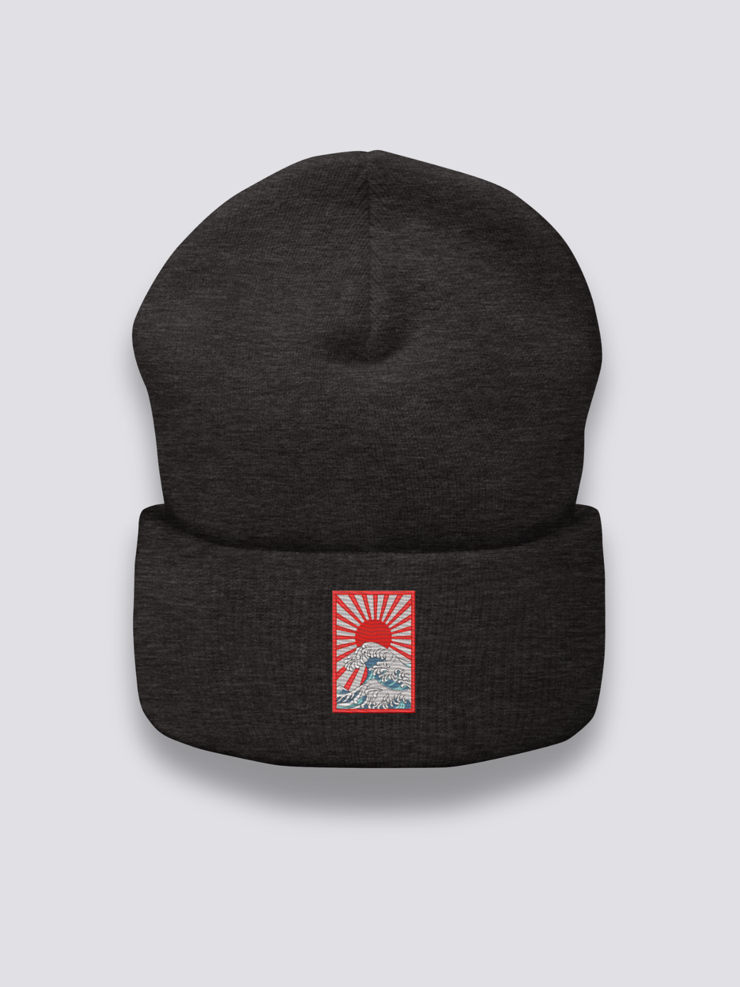 Gorro Hokusai - 北斎 Gris Oscuro - Ropa Japonesa