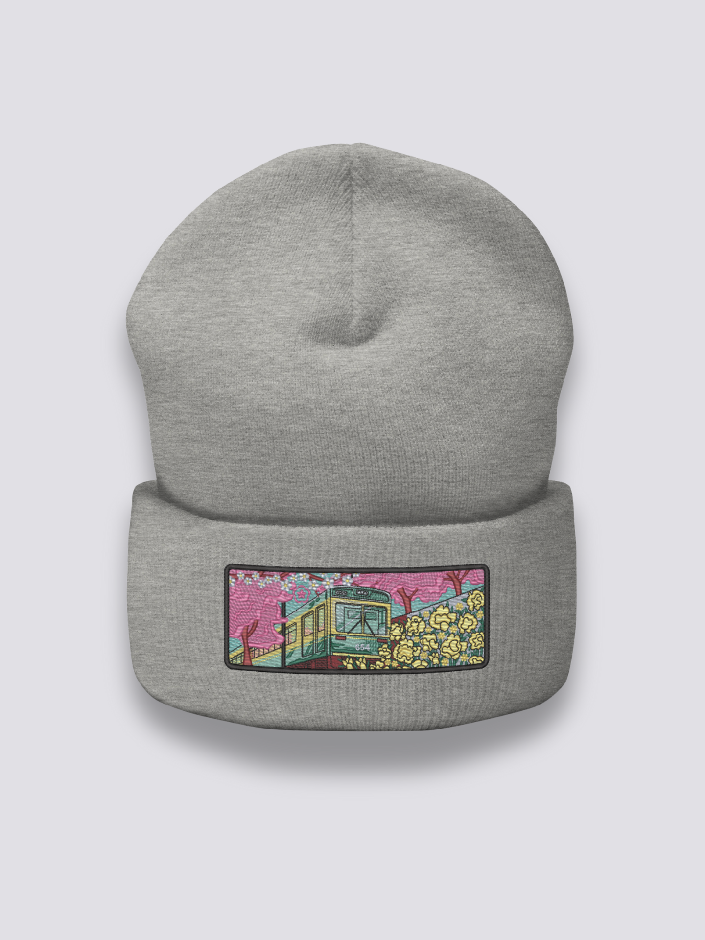Gorro Japonés Old School - きゅうへい Gris Jaspeado - Ropa Japonesa